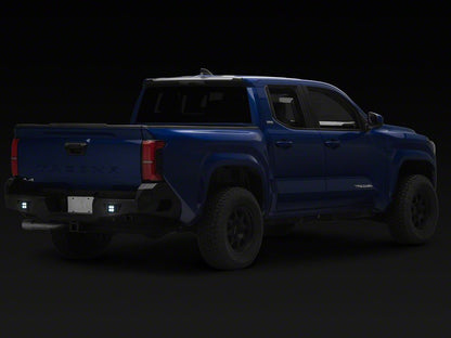 Barricade HD Rear Bumper with LED Lights; Textured Black (24-26 Tacoma)