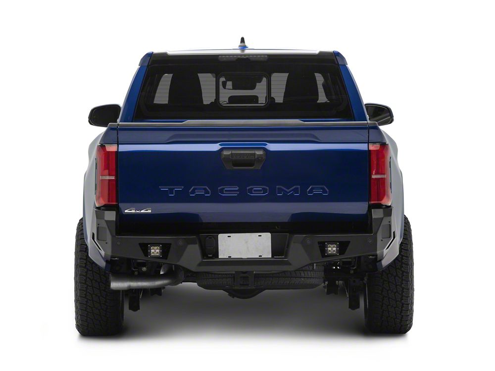 Barricade HD Rear Bumper with LED Lights; Textured Black (24-26 Tacoma)
