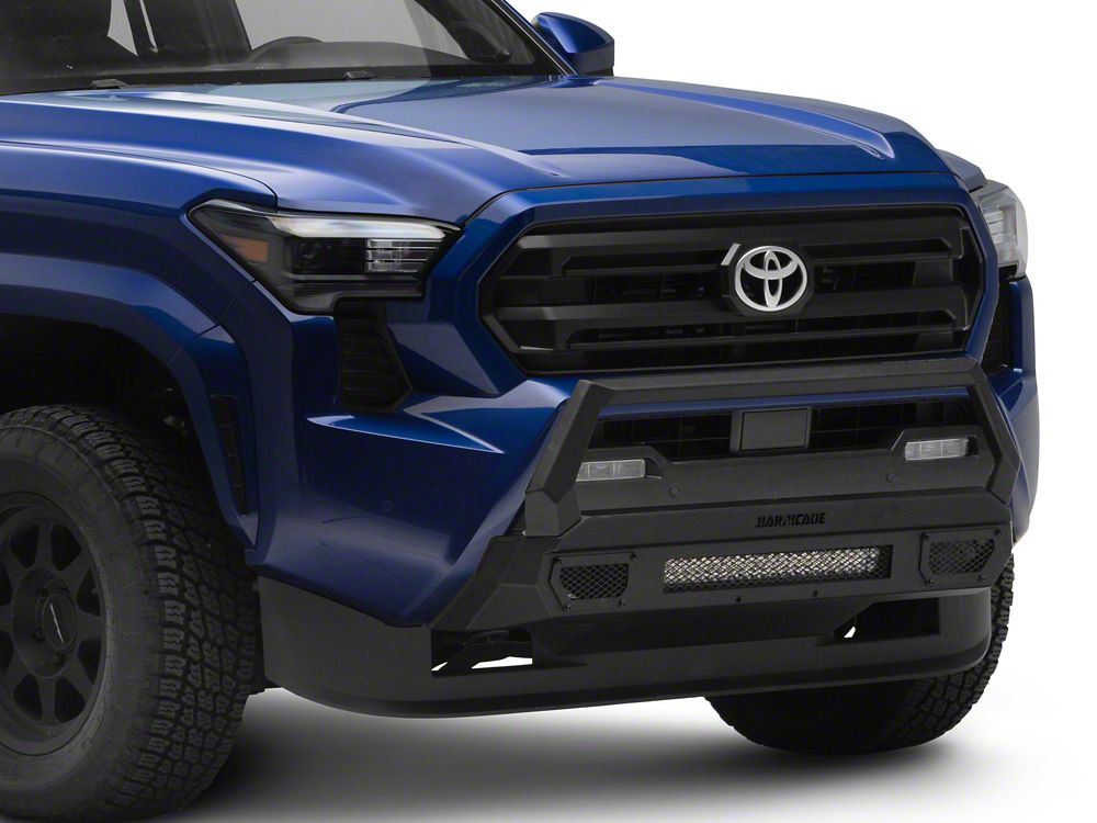 Barricade Stubby HD Front Bumper with 20-Inch LED Light Bar (24-26 Tacoma)