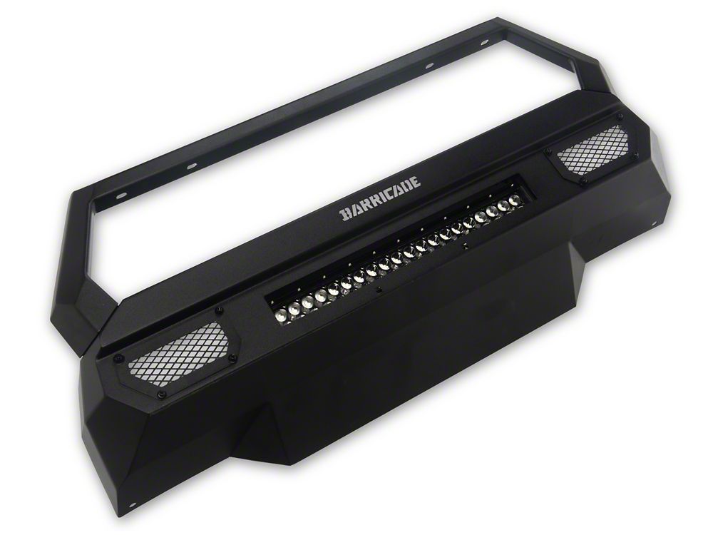 Barricade Stubby HD Front Bumper with 20-Inch LED Light Bar (24-26 Tacoma)