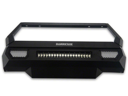 Barricade Stubby HD Front Bumper with 20-Inch LED Light Bar (24-26 Tacoma)