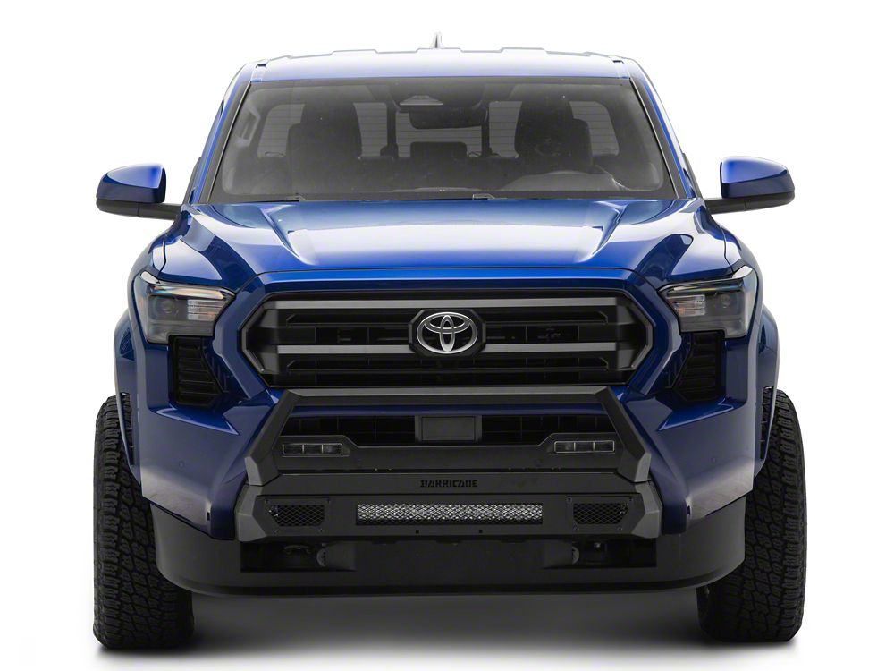 Barricade Stubby HD Front Bumper with 20-Inch LED Light Bar (24-26 Tacoma)