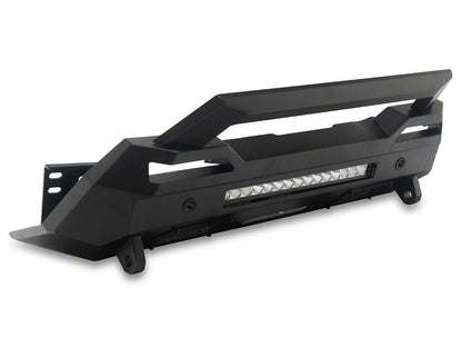 Barricade Stubby HD Front Bumper with Winch Mount and 20-Inch LED Light Bar (24-26 Tacoma)
