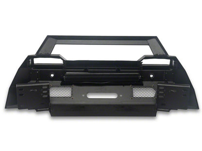 Barricade Stubby HD Front Bumper with Winch Mount and 20-Inch LED Light Bar (24-26 Tacoma)