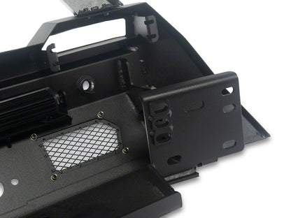 Barricade Stubby HD Front Bumper with Winch Mount and 20-Inch LED Light Bar (24-26 Tacoma)