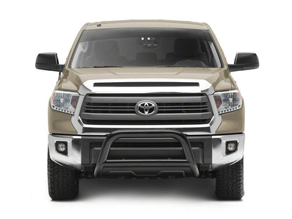 Barricade 3.50-Inch Oval Bull Bar with Skid Plate; Black (07-21 Tundra)