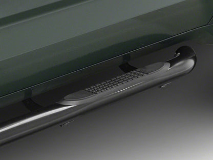 Barricade 3-Inch Side Step Bars; Black (22-25 Tundra CrewMax)