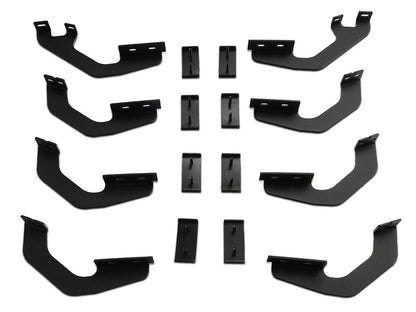 Barricade S6 Running Boards; Black (22-25 Tundra CrewMax)