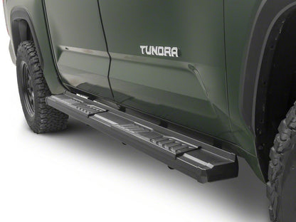 Barricade S6 Running Boards; Black (22-25 Tundra CrewMax)