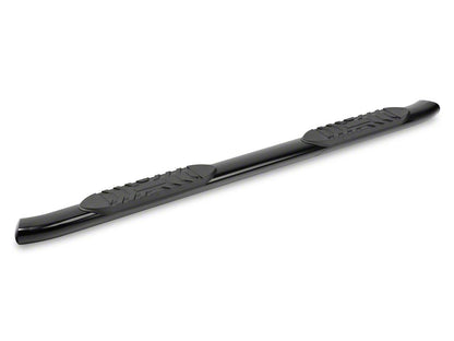 Barricade 5-Inch Oval Bent End Side Step Bars; Black (22-25 Tundra CrewMax)