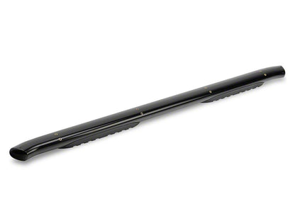 Barricade 5-Inch Oval Bent End Side Step Bars; Black (22-25 Tundra CrewMax)