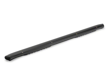 Barricade 5-Inch Oval Bent End Side Step Bars; Textured Black (22-25 Tundra CrewMax)