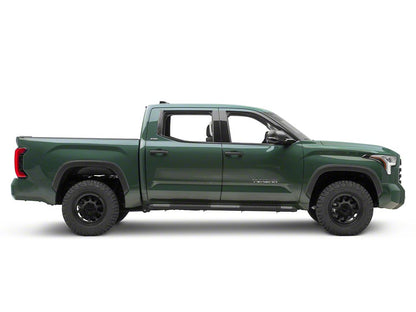 Barricade Saber 5-Inch Aluminum Side Step Bars; Stainless Cover Plates (22-25 Tundra CrewMax)