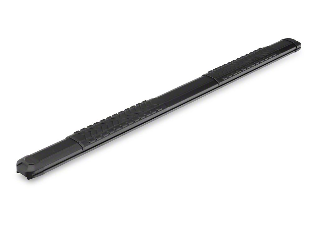 Barricade Saber 5-Inch Aluminum Side Step Bars; Black Cover Plates (22-25 Tundra CrewMax)