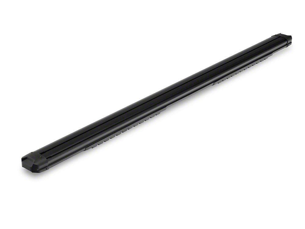 Barricade Saber 5-Inch Aluminum Side Step Bars; Black Cover Plates (22-25 Tundra CrewMax)