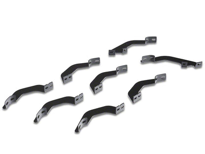 Barricade Saber 5-Inch Aluminum Side Step Bars; Black Cover Plates (22-25 Tundra CrewMax)