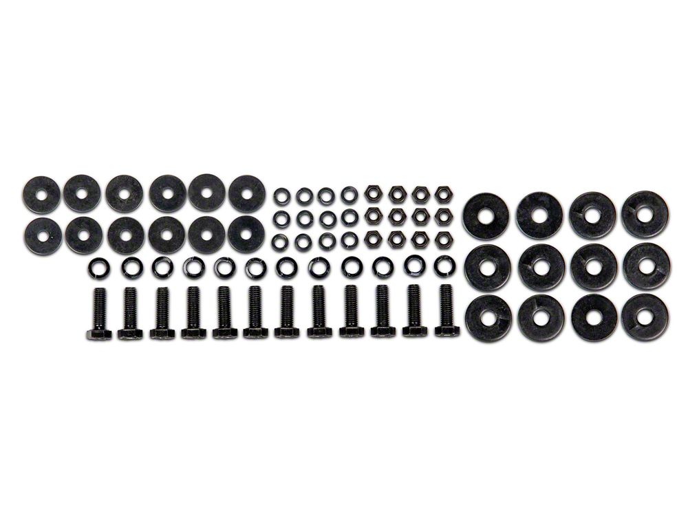 Barricade Replacement Running Board Hardware Kit for TU1046 Only (07-21 Tundra CrewMax)